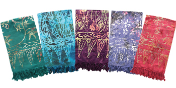 116BOA Assorted Summer Sarongs